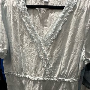 Koi cotton scrub top